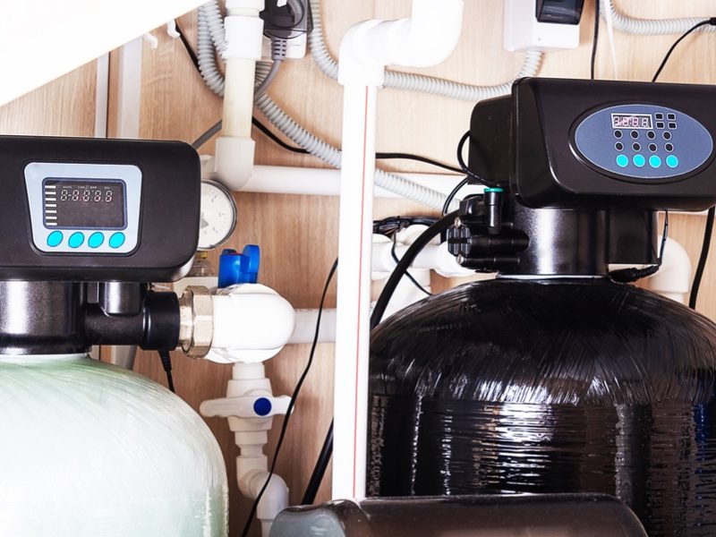 Water softener installation